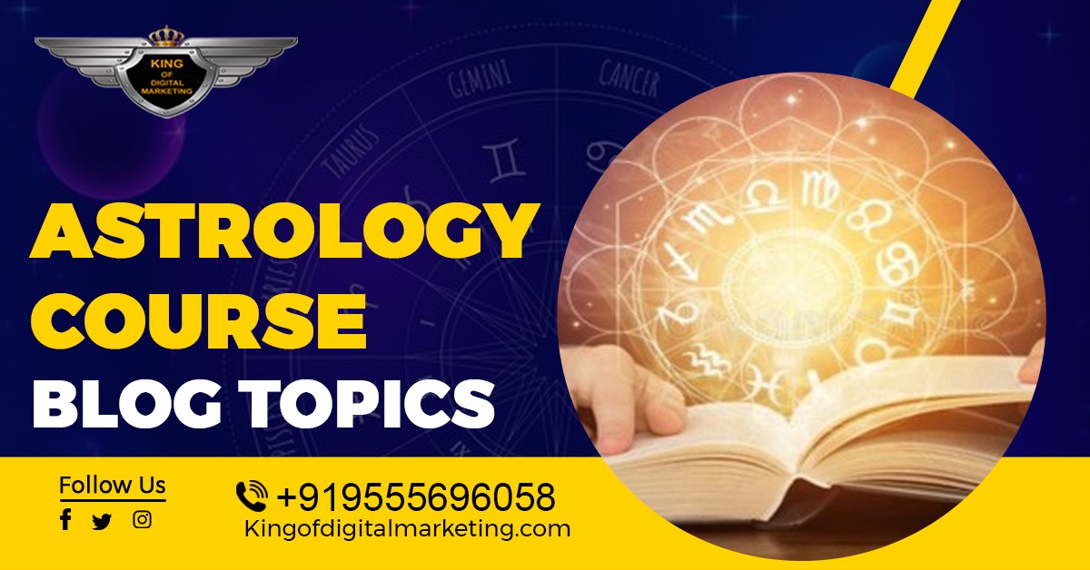 Astrology Course Blog Topics